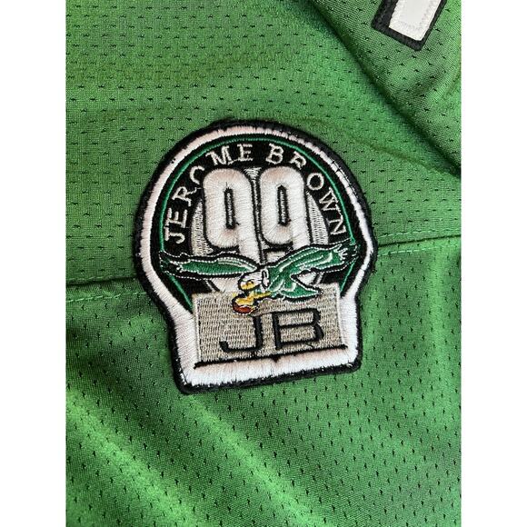 100% Authentic Randall Cunningham Mitchell & Ness 1992 Eagles Jersey Size 60 4XL - Picture 10 of 16